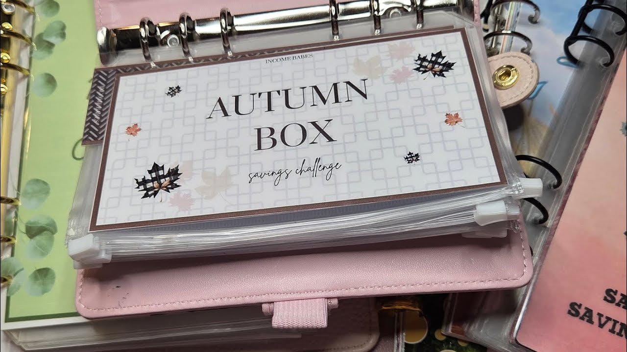 🍁🍂Completing The Autumn Box!! @IncomeBabes 