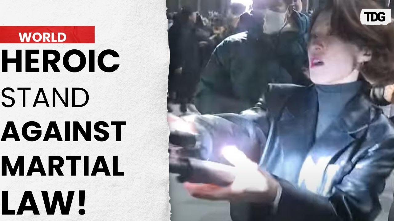 Meet Ahn Gwi-Ryeong: The Woman Defying Martial Law and Soldiers in Viral Video | South Korea