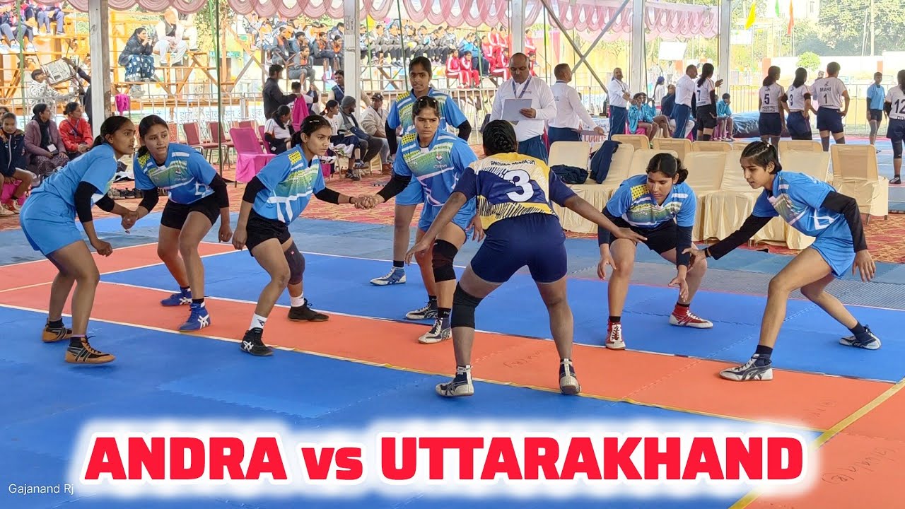 Uttarakhand vs Andra Pradesh U19 National School Girls Kabaddi Championship Himachal 2026