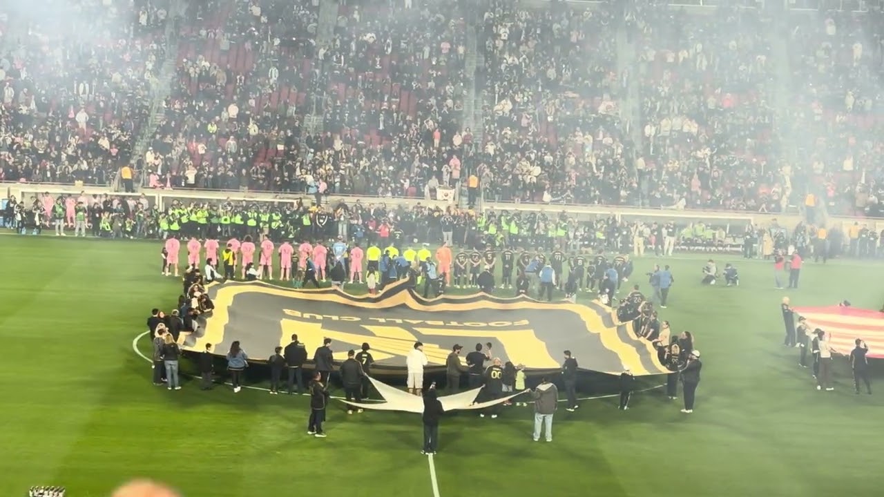 LAFC VS MIAMI Opening MLS SEASON