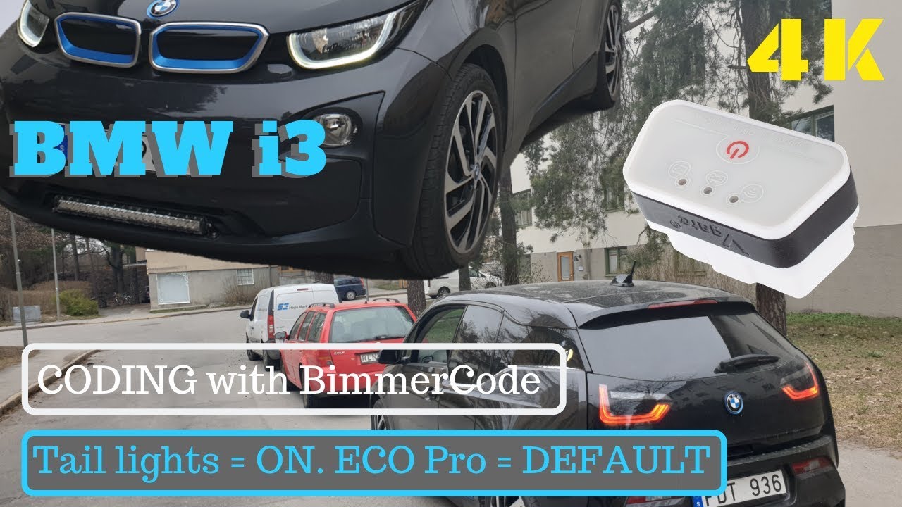 Кодирование BMW i3 с помощью Bimmercode