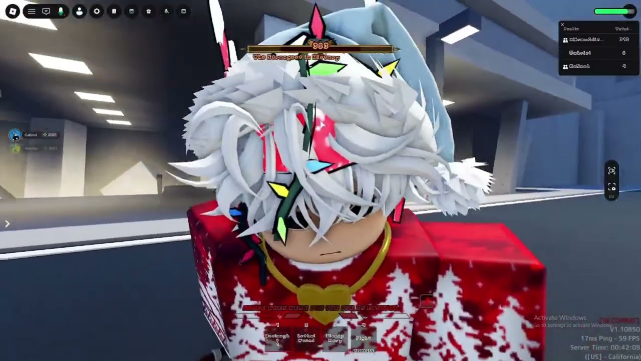 Sukuna bossfight in JSD (Jump Showdown)