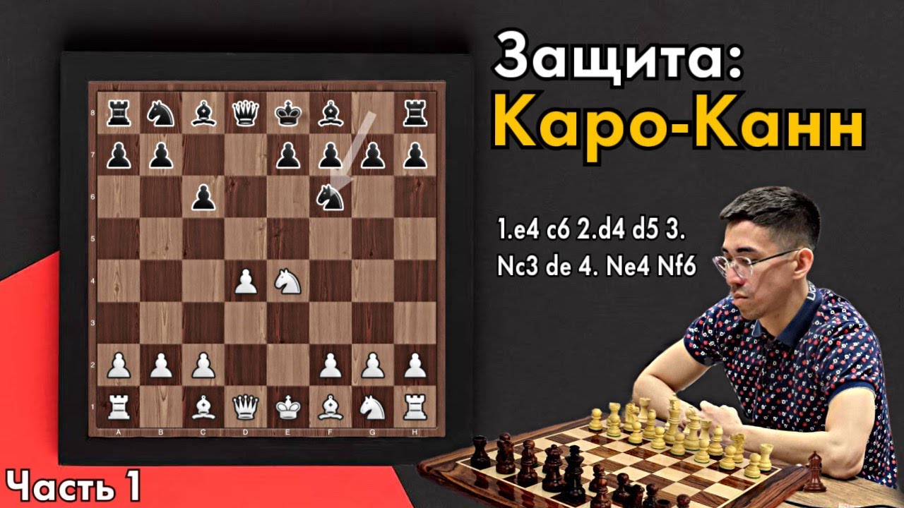 Защита Каро Канн. Часть 1.  Играем против Защиты Каро-Канн.