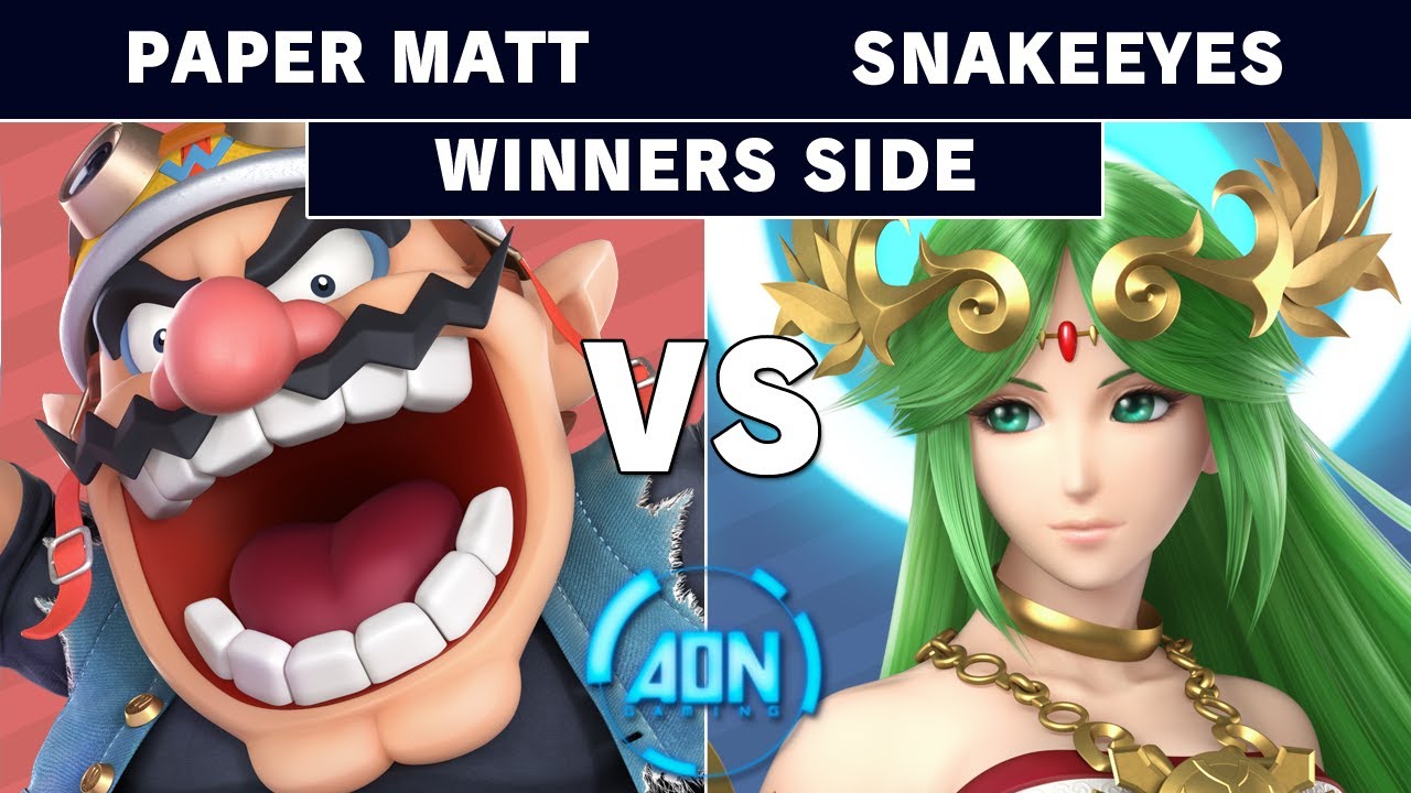 AON Ultimate #059 - Winners Round 2 - Paper Matt vs snakeeyes - Smash Ultimate