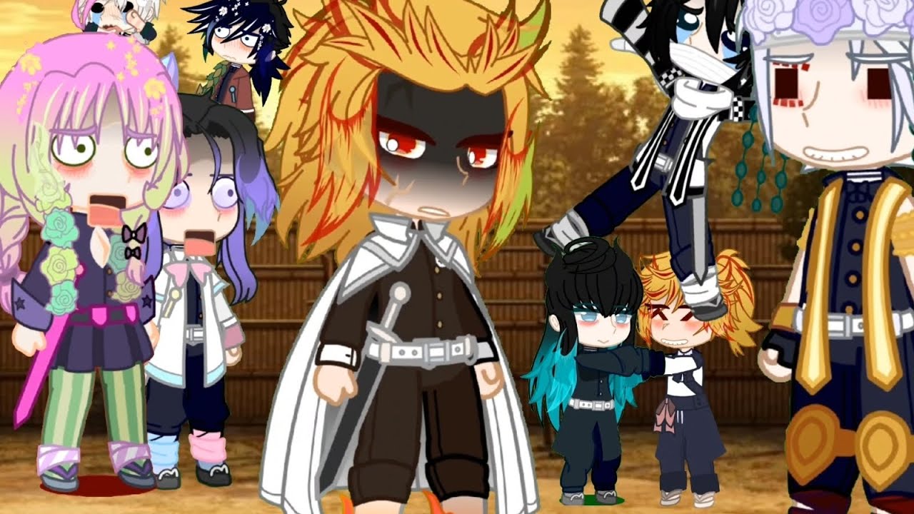 🔥If Rengoku has a Bad day🔥?!/Part 2\ lil Bit 🔥Uzuren🎵 and 🐍Obamitsu🍡\