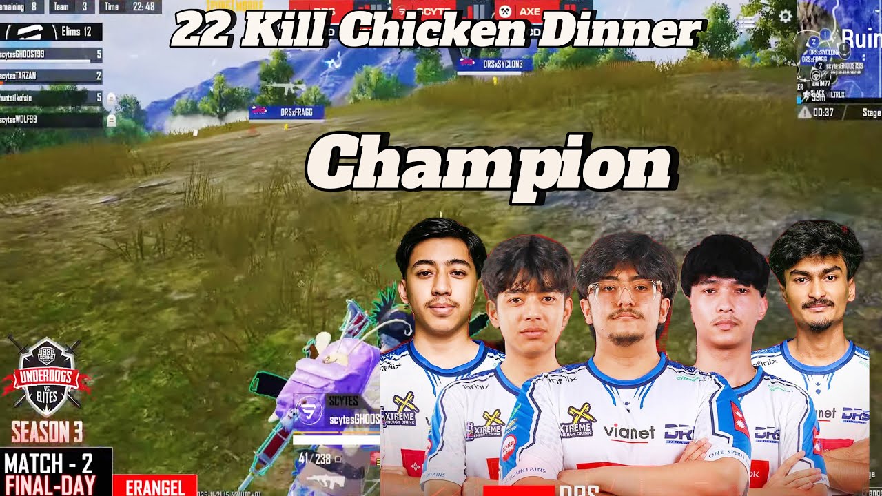 Drs Champion of 98 SS Underdogs VS Elite S3