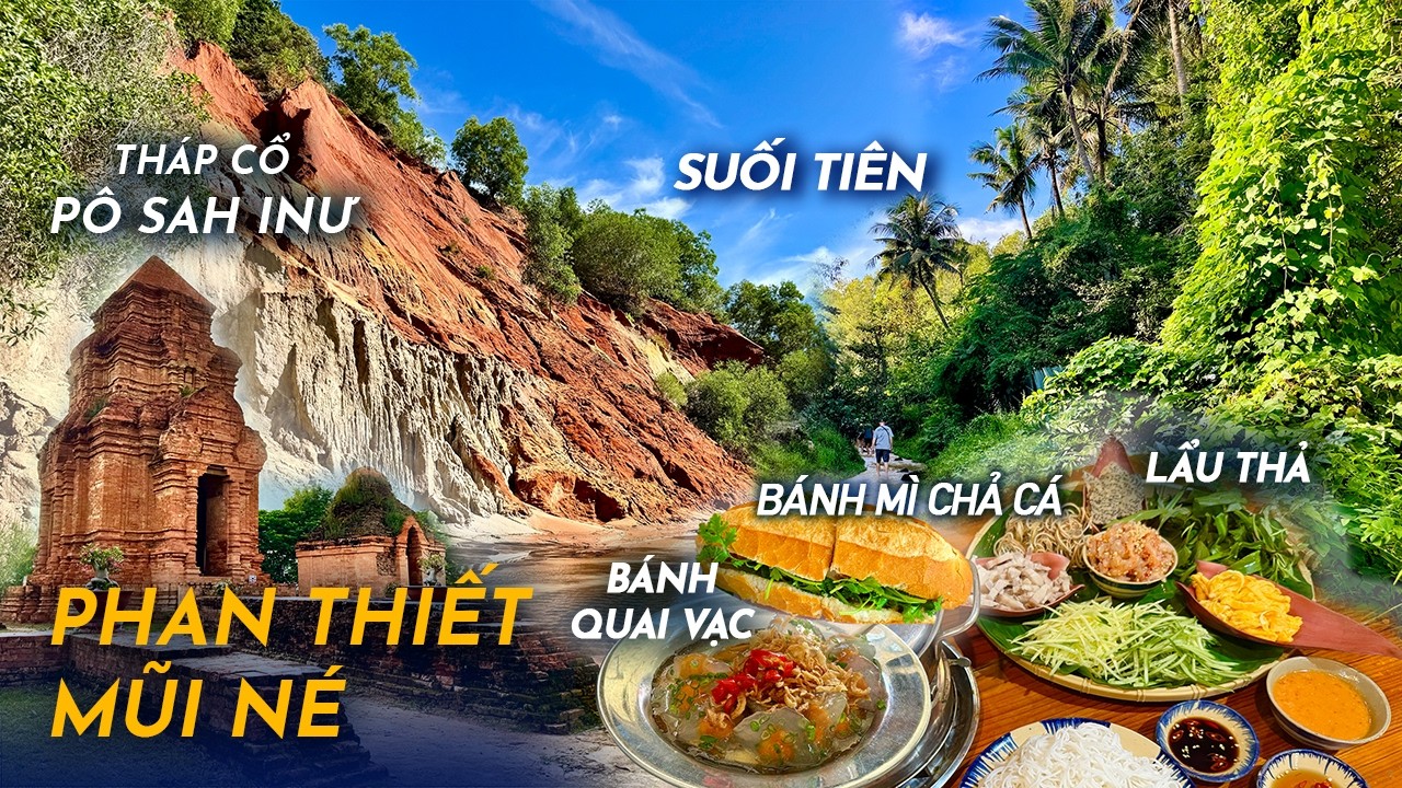 YDL #297: Phan Thiết - Mũi Né cảnh đẹp, nhiều món ngon: lẩu thả, bánh căn, trứng mực | Yêu Máy Bay