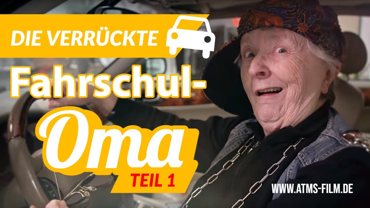 Die verrückte Fahrschul-Oma Teil 1 ✪ Lustige Werbung: Fahrschule Sulk