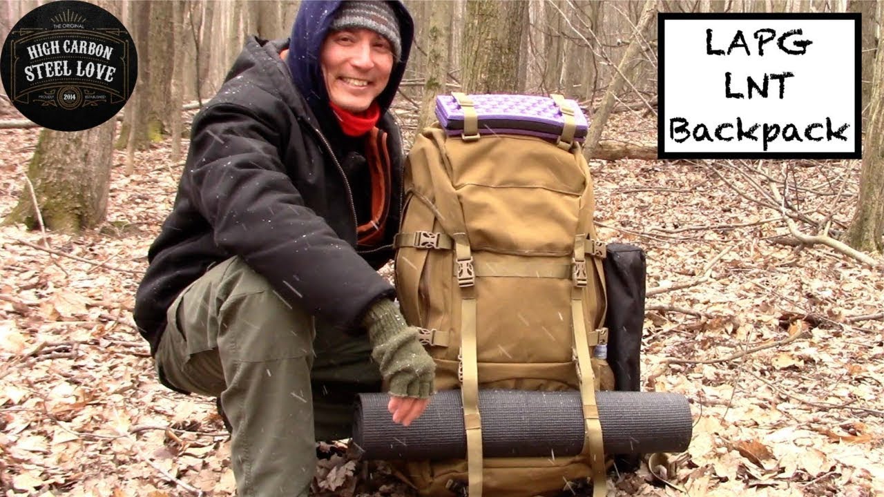 LA Police Gear LNT Backpack - Hiking Pack with a Touch of Tac