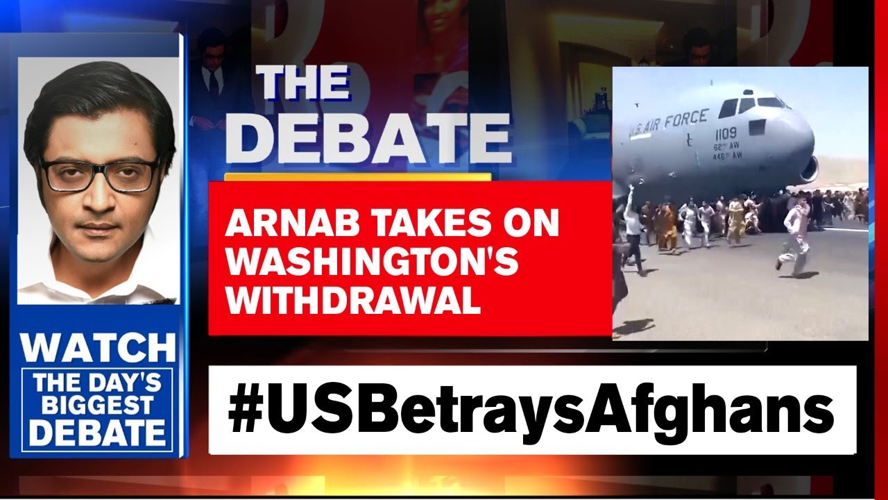 Arnab Goswami Confronts Ex-George W Bush Administration Official On America's Betrayal Of Afghans