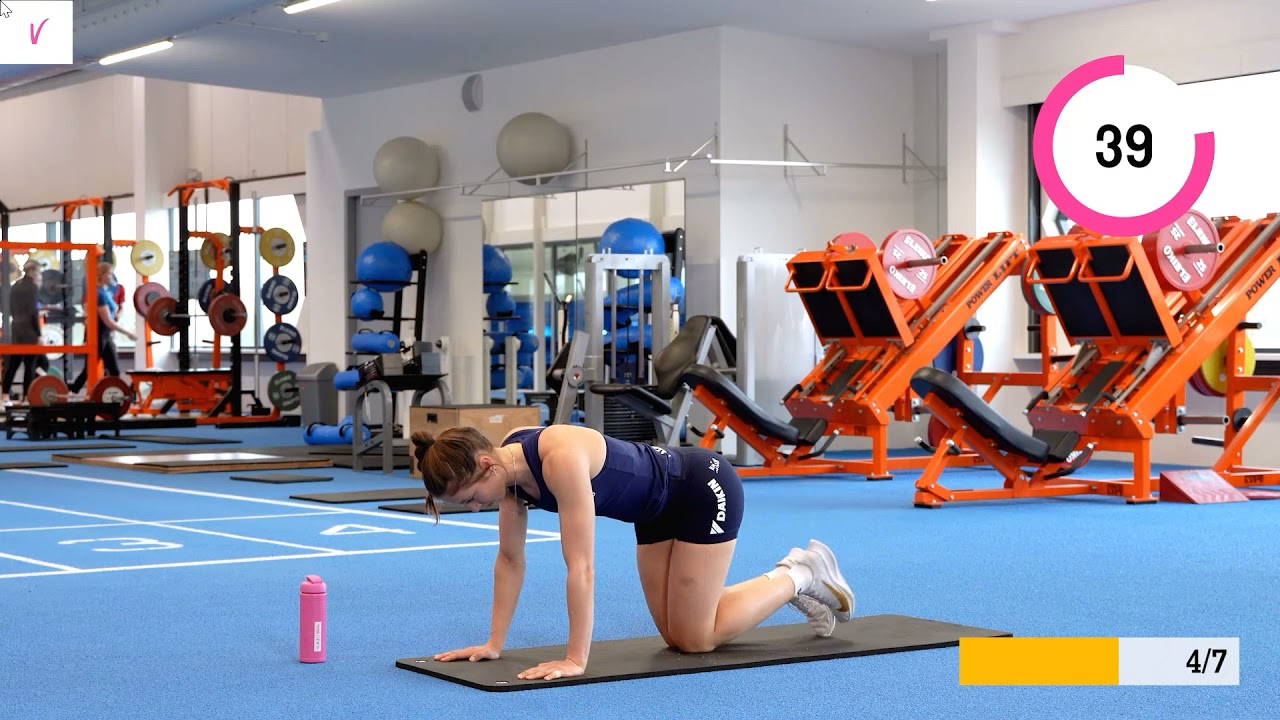 7 minuten workout   been+bilspieroefeningen met Suzanne Schulting