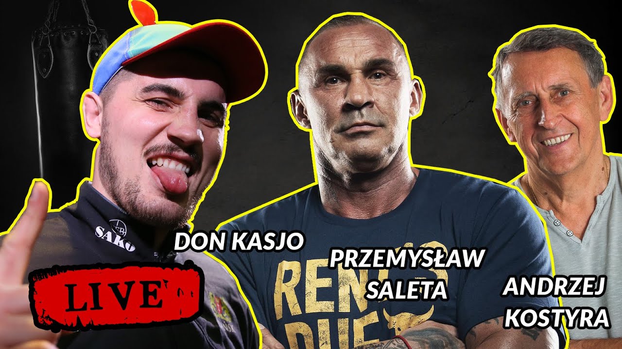 DON KASJO, PRZEMYSŁAW SALETA, ANDRZEJ KOSTYRA [NA ŻYWO]