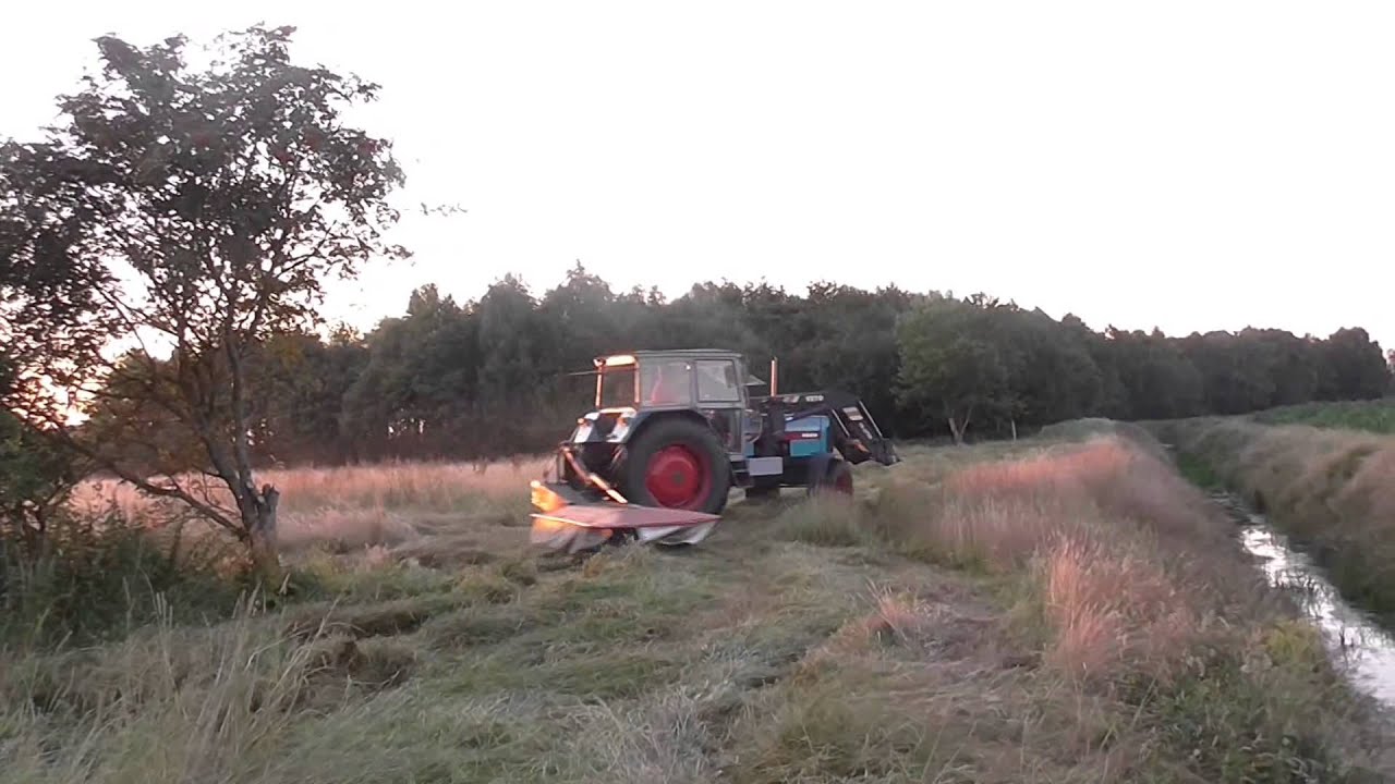 Zwei Eicher bei der Grasernte 2014 (Sound!!!)