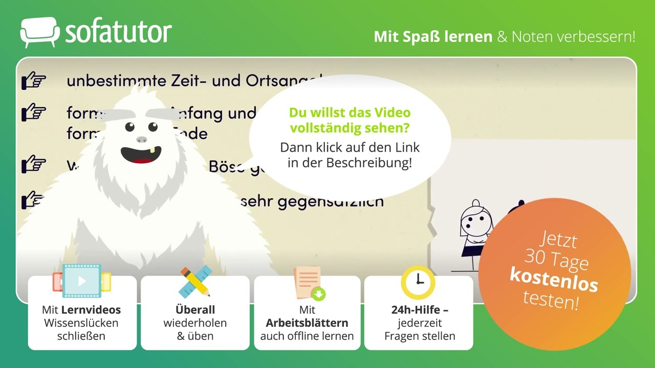 Märchen – Merkmale und Aufbau einfach erklärt – Deutsch 5. & 6. Klasse