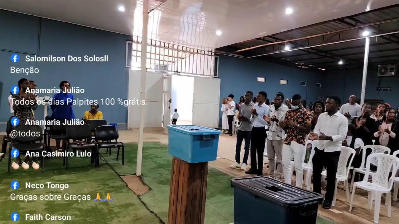 1&ordm;CULTO DOMINICAL.. . MINISTRA&Ccedil;&Atilde;O DA PALAVRA COM PASTOR ELIAS BRAGA