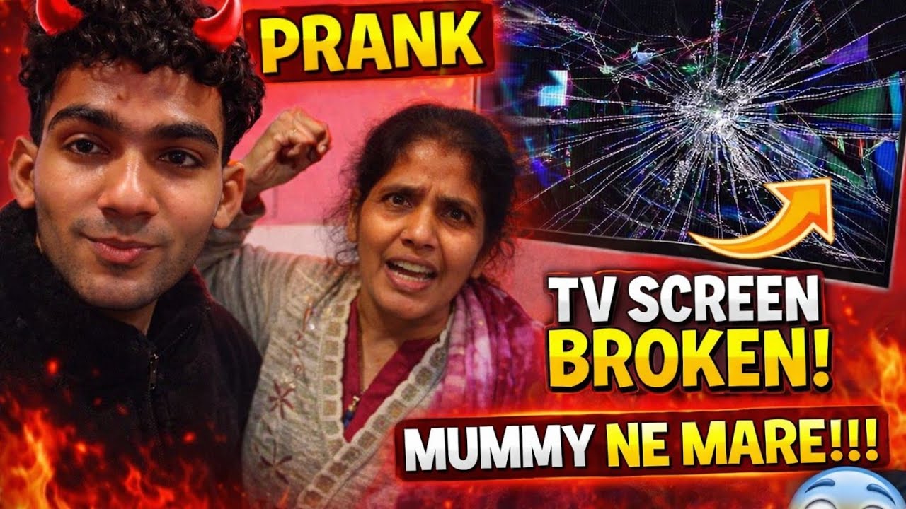 😱 TV TOOT GAYA 😱 | Mummy Ka Gussa 😡 | Funny Prank Vlog 😂