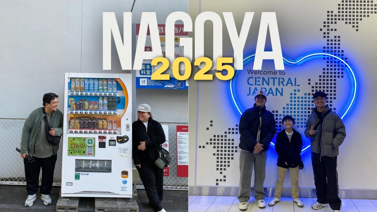 Winter in Japan: First Time in NAGOYA | Park n' Fly | Chubu Centrair | Ichiran again :)