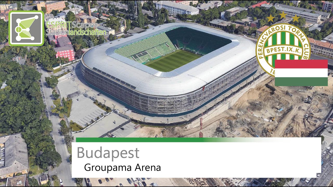 Groupama Arena | Ferencváros | Google Earth | 2014