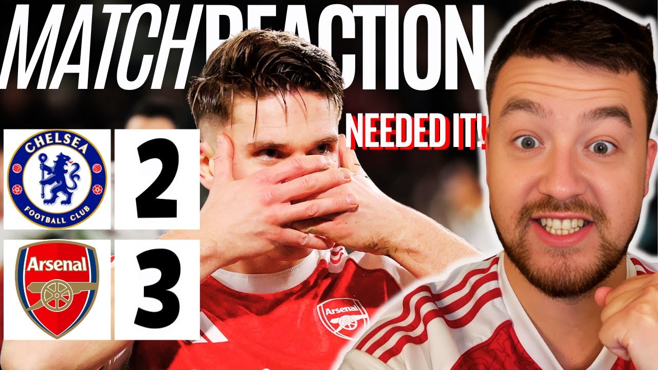 Martin Zubimendi is... MAGIC! Chelsea 2-3 ARSENAL | Match Reaction!
