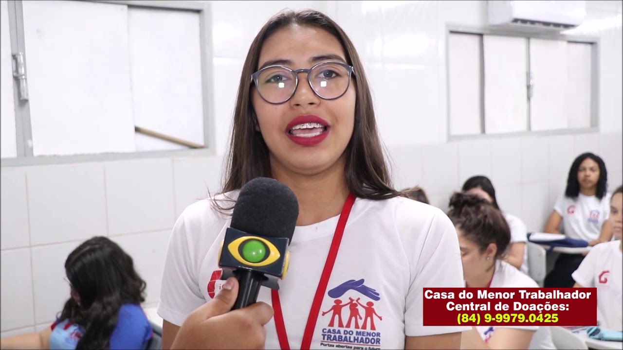 Band RN: Matéria Casa do Menor Trabalhador