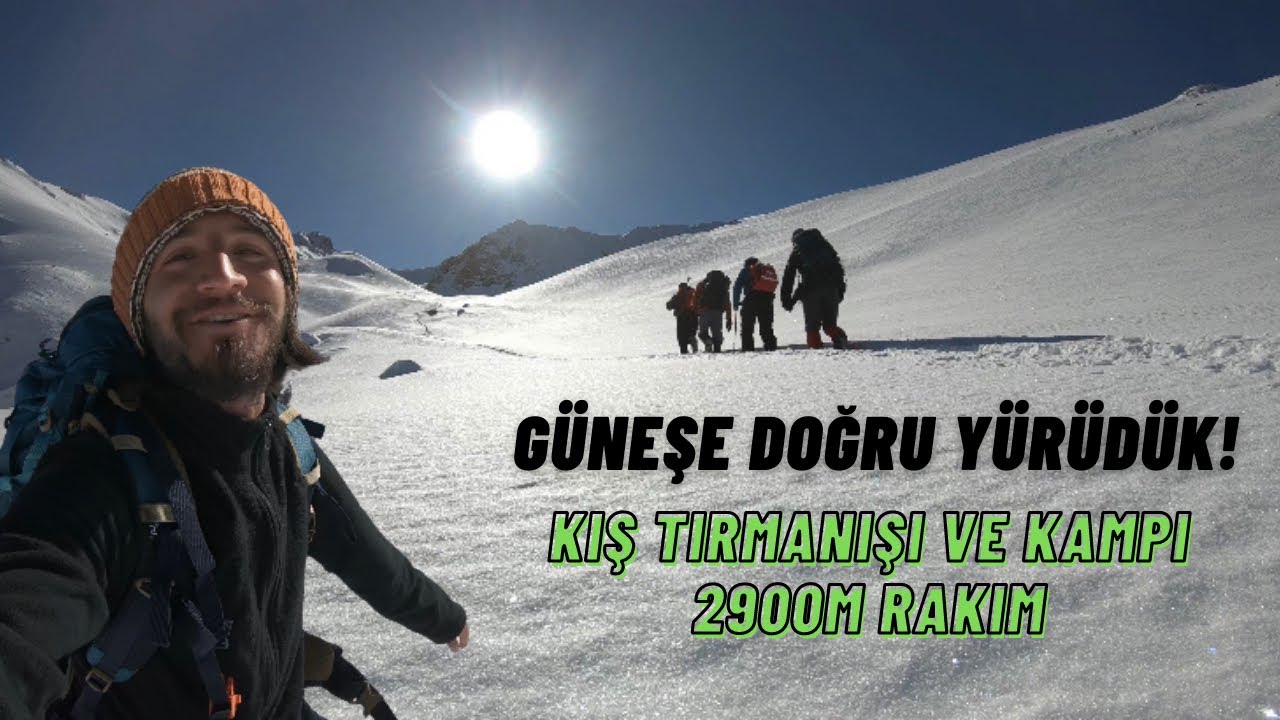 Riskli Tırmanış! Kış Koşulları -20℃’de Gece Kampı - MUNZUR DAĞLARI - *70