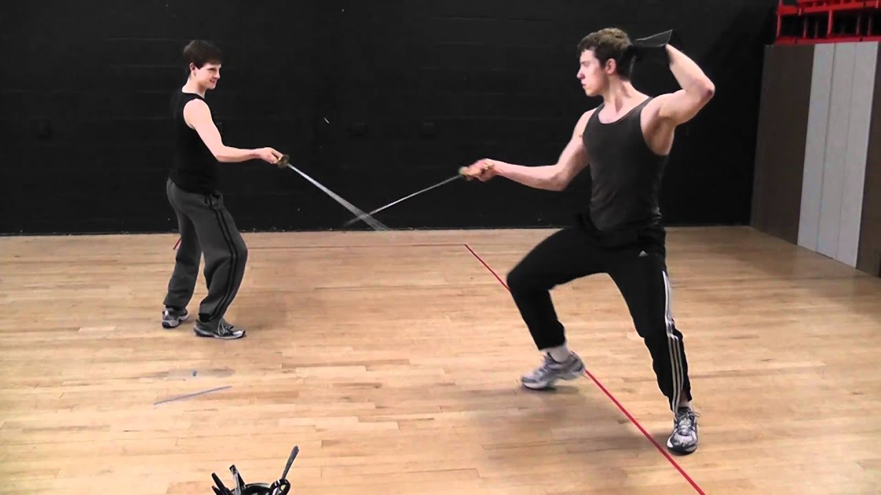 Bristol Old Vic Theatre School advanced fight test - smallsword