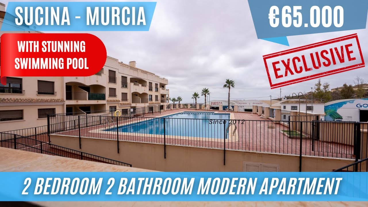💥LOW PRICE 💥2 Bedroom 2 Bathroom Apartment with Community Pool - Sucina - Murcia - &euro;65.000