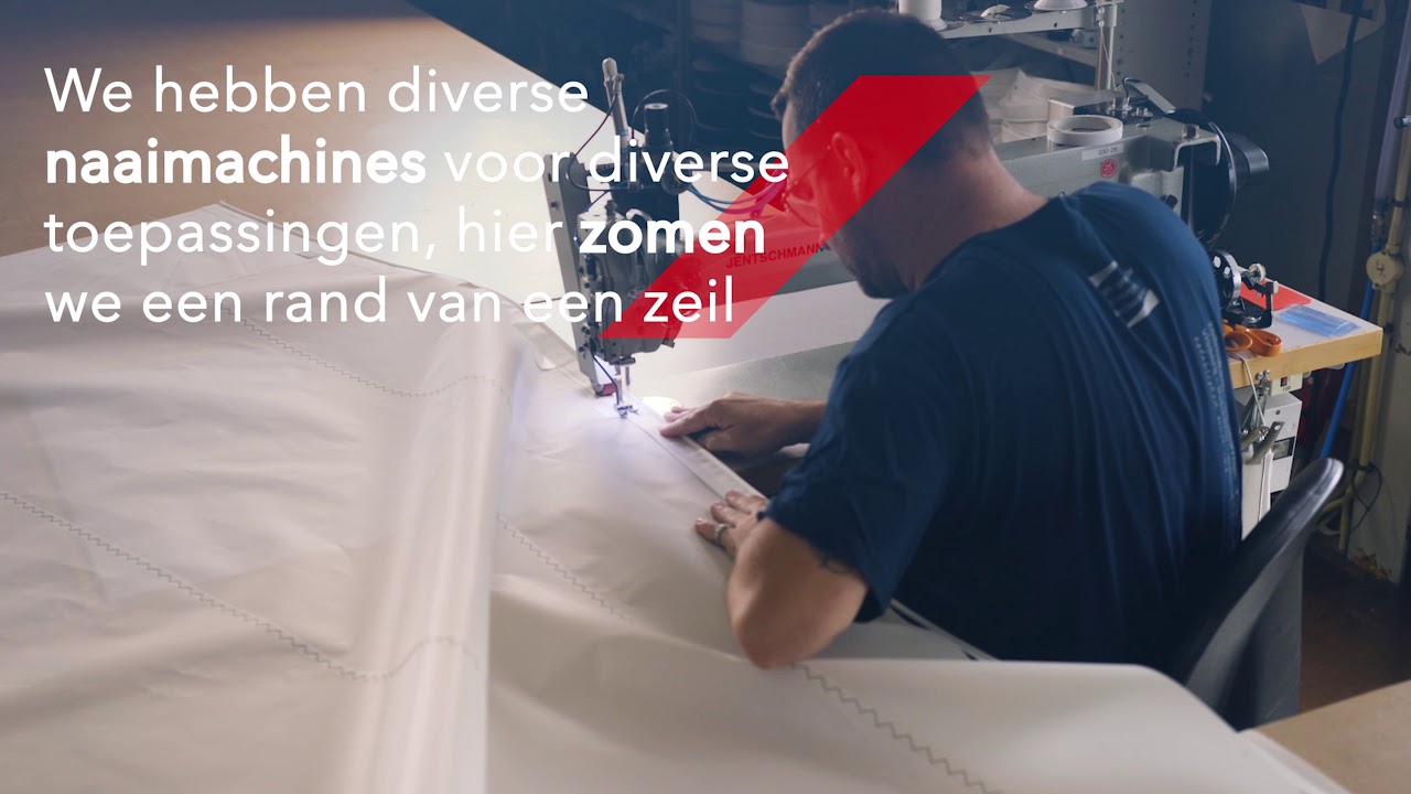 Neem een kijkje in onze zeilmakerij