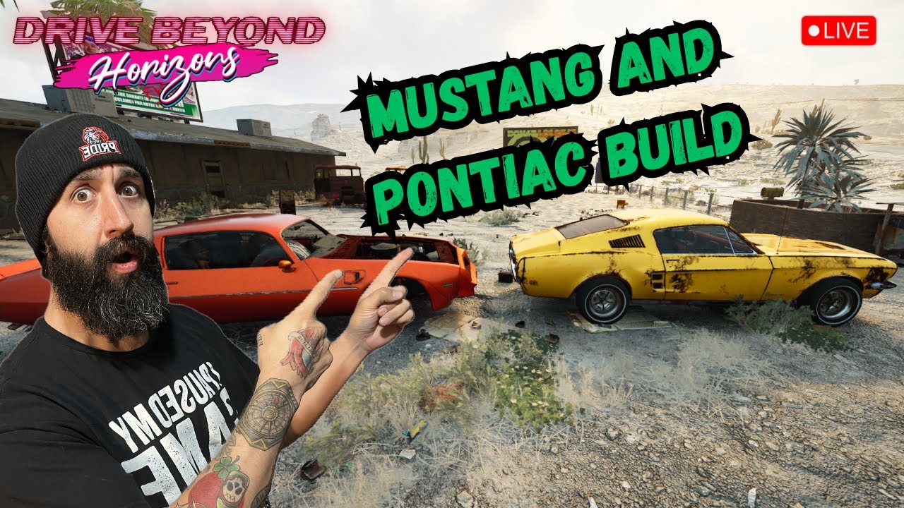 🔴Epic Mustang & Pontiac Progress Stream! Drive Beyond Horizons | Part 2