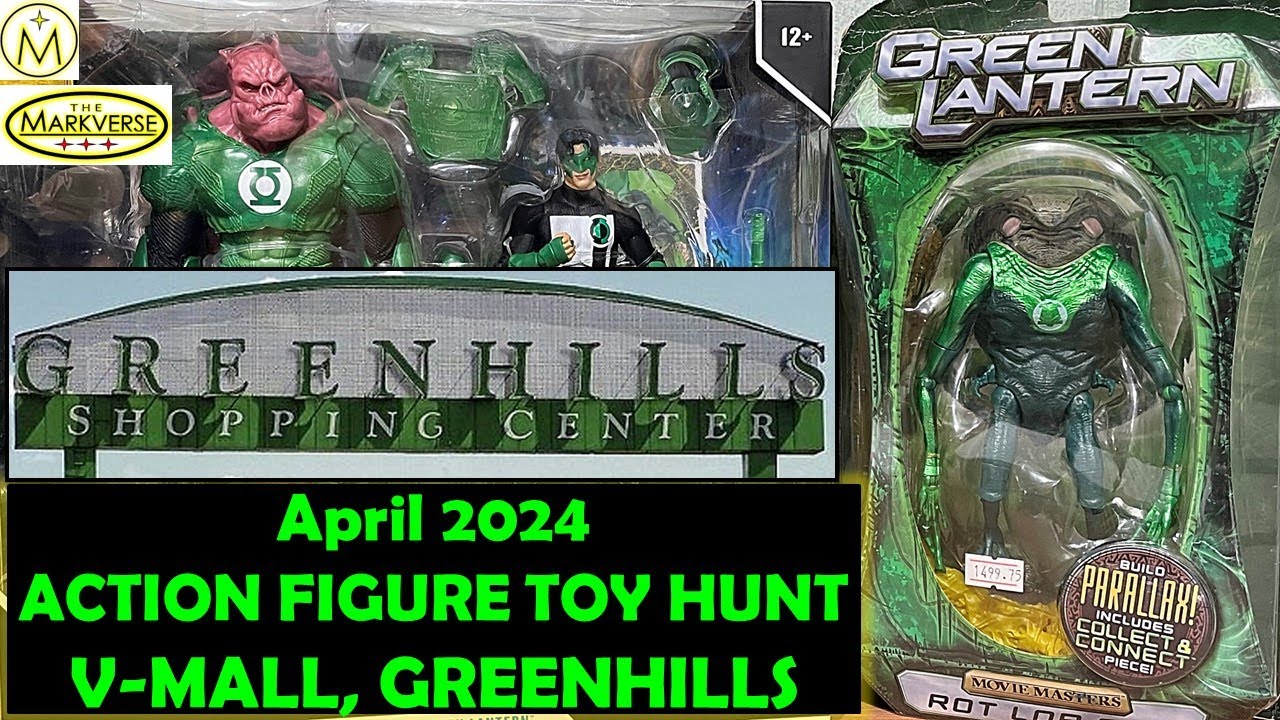 V-MALL GREENHILLS - Action Figure Toy Hunt ( April 2024 )