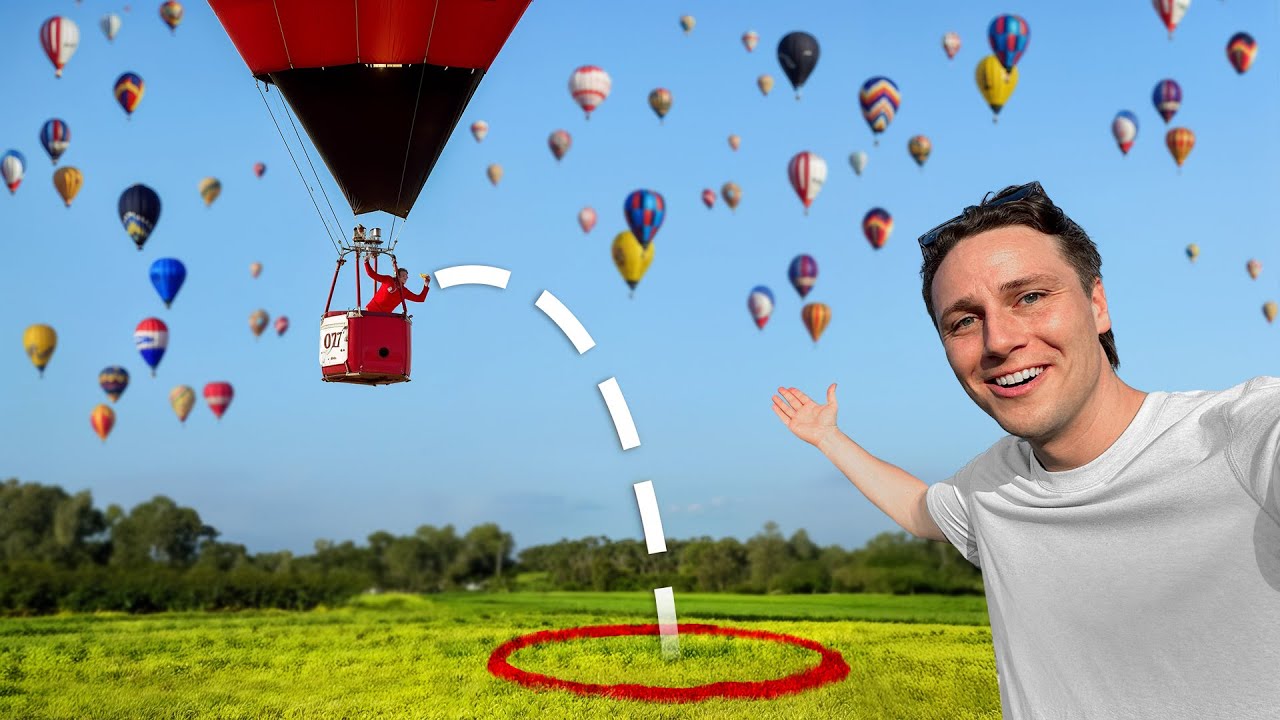 Hitting TARGETS with 120 Hot Air Balloons!