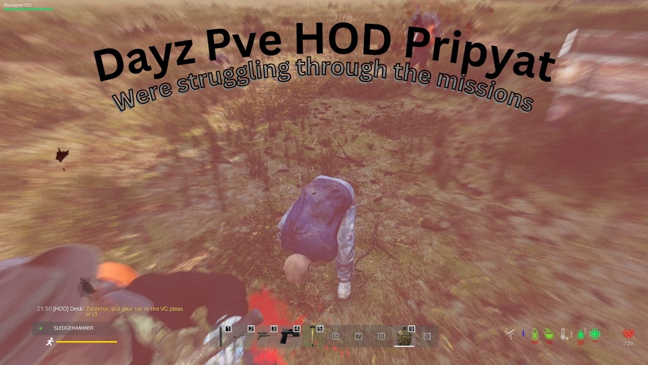 Dayz HOD Pve we're running missions and grinding for a Base @Wanderer182 #dayzpve #dayz
