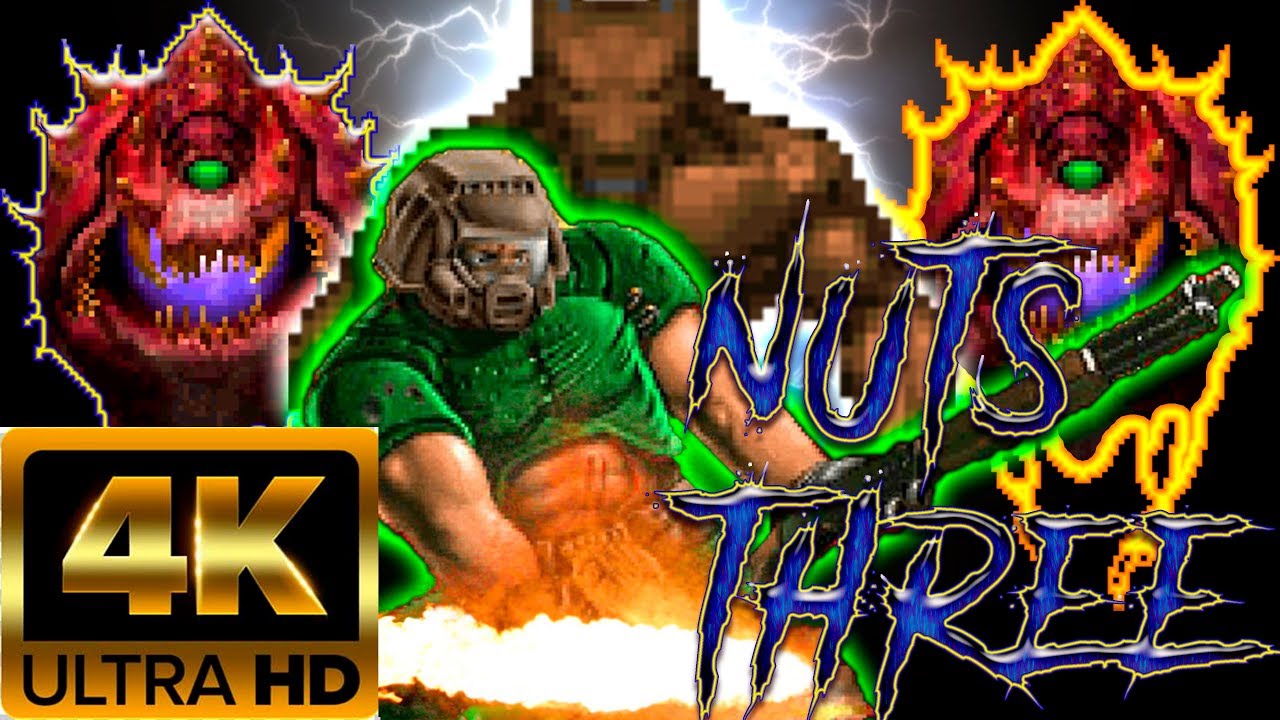 Doom 2 (WAD NUTS 3) 4K ULTRA HDR 2019 RUSSIAN OVERKILL