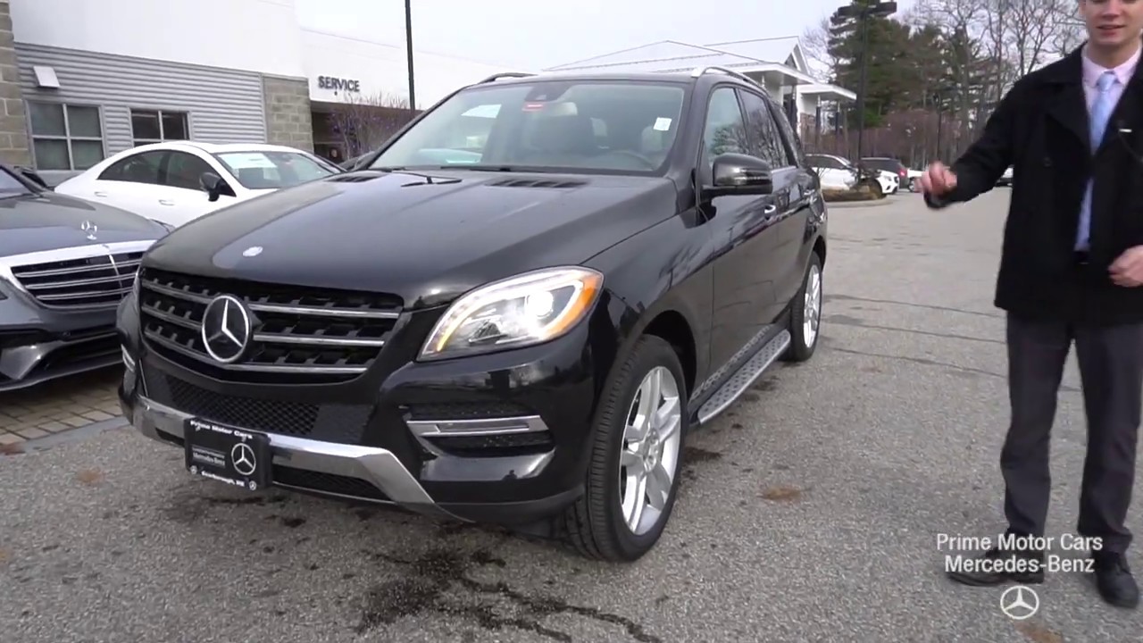 2015 Mercedes-Benz M-Class ML 350 4MATIC&reg; video review with Spencer