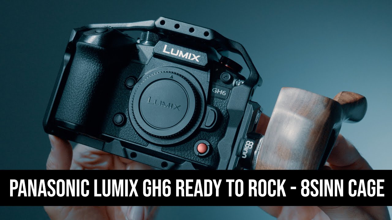 My GH6 ready to rock (n roll )  - 8Sinn cage side and top handle