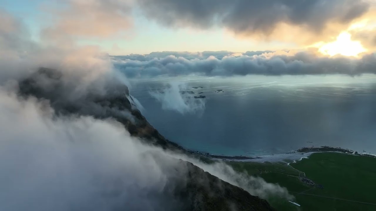 Magical Lofoten – Midnight Sun Over Mountains, Fog & Arctic Beaches