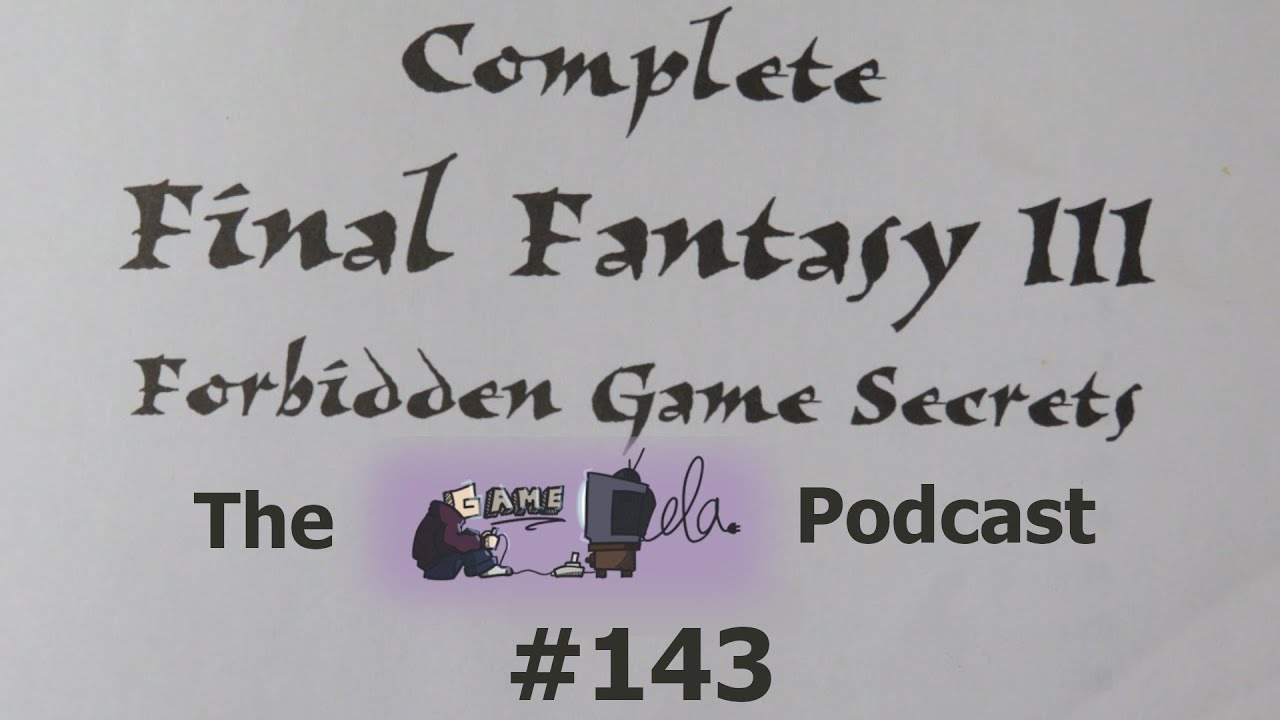The GameCola Podcast #143: 1994's Prima Unofficial Strategy Guide GameCola Forbidden Game Secrets