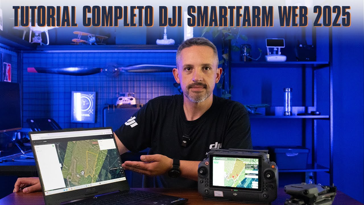 Tutorial completo DJI SmartFarm Web (2025)