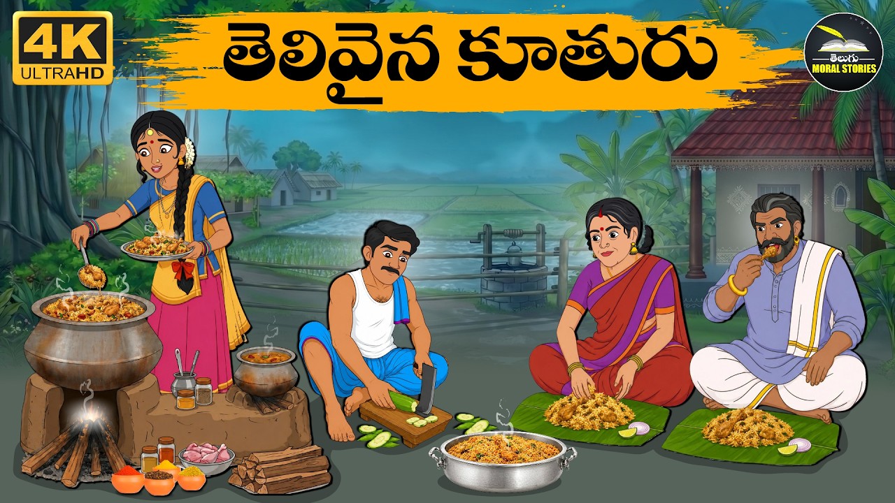 Telugu Stories - తెలివైన కూతురు - moral stories in telugu - Neethi Kathalu - Moral Stories
