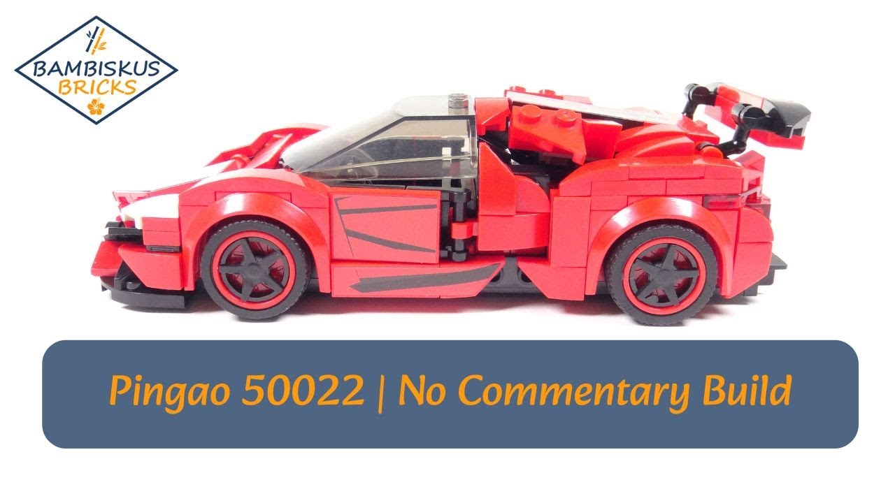 PINGAO 50022 | No Commentary Build | Relaxing Brick Assembly