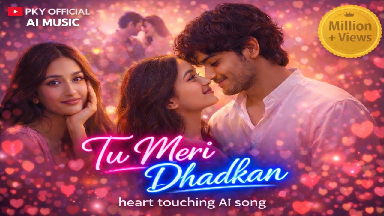Tu Meri Dhadkan ❤️ | Heart Touching AI Love Song | Romantic Hindi Song 2026 | Bollywood Hindi Song |