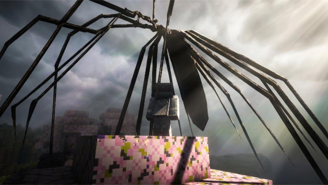 Sobreviví a Arañas Gigantes en Minecraft