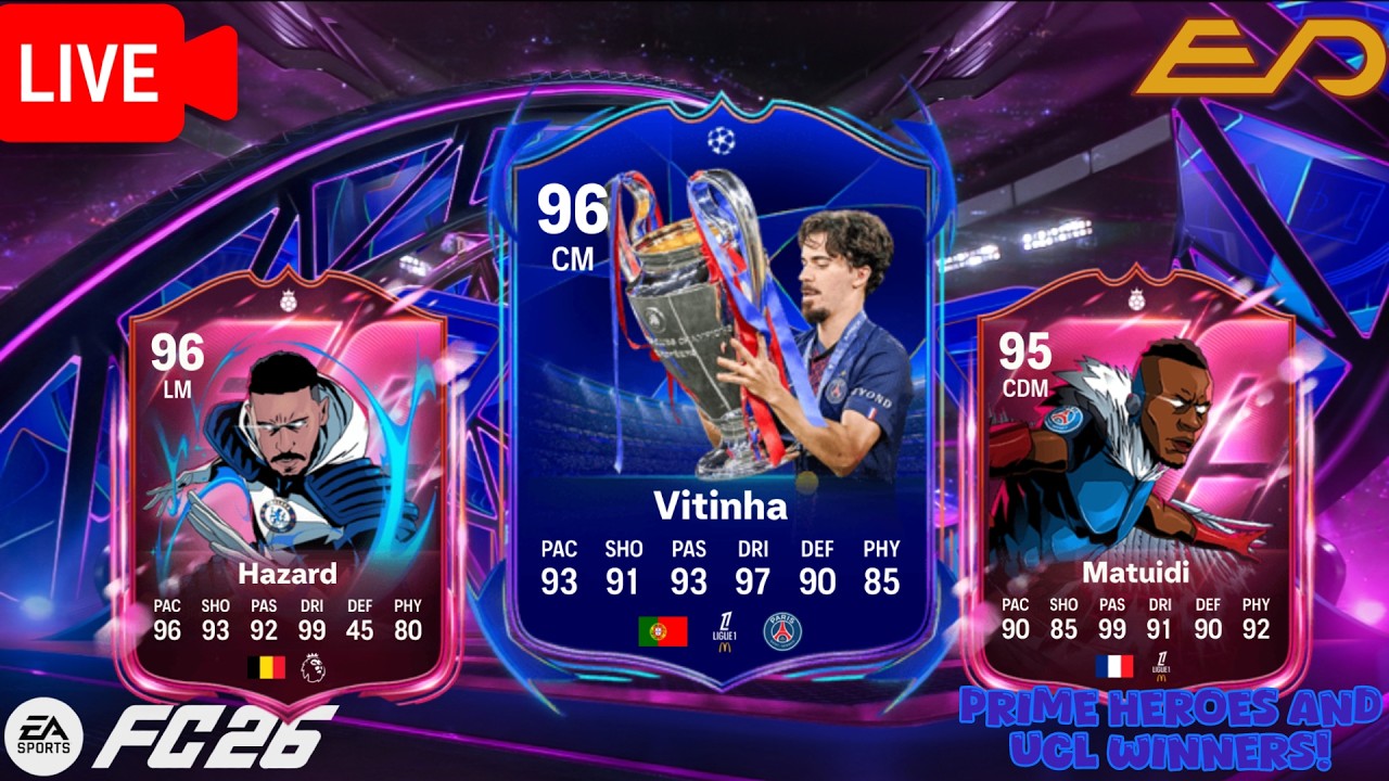 CAN WE PACK A PSG UCL OR PRIME HERO FROM THE 83+ PLAYER PICK?