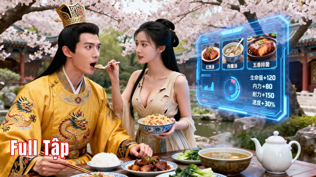 Cô gái xuyên không mang theo hệ thống đồ ăn ngon, chinh phục Hoàng Đế kén ăn