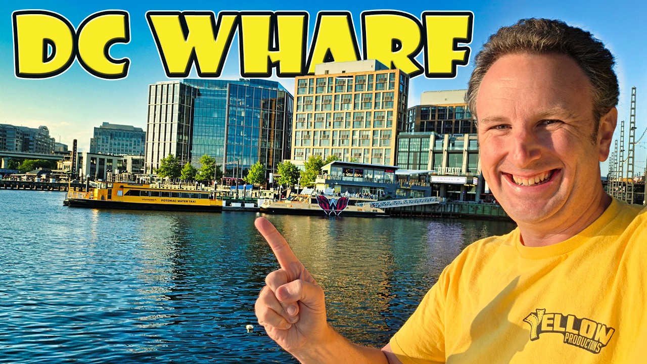 An Evening Walk at the Washington DC Wharf District