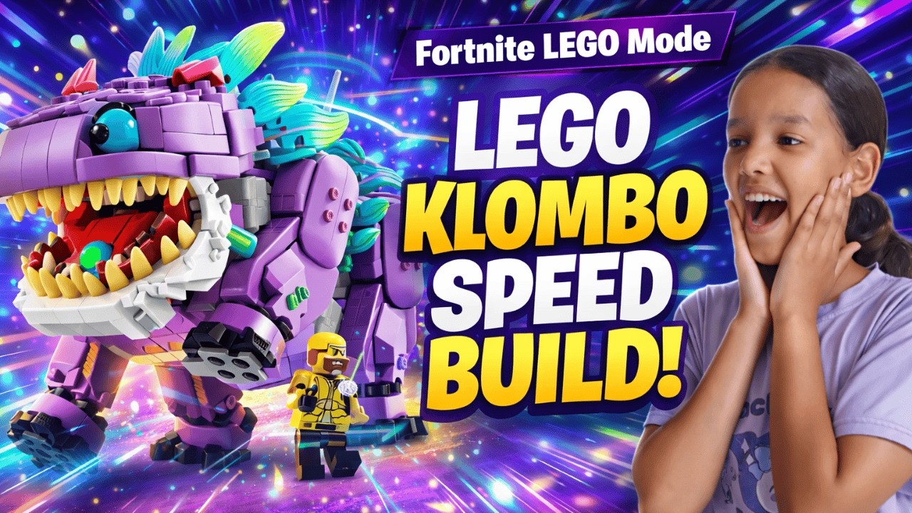 Fortnite's Klombo LEGO SPEED Build