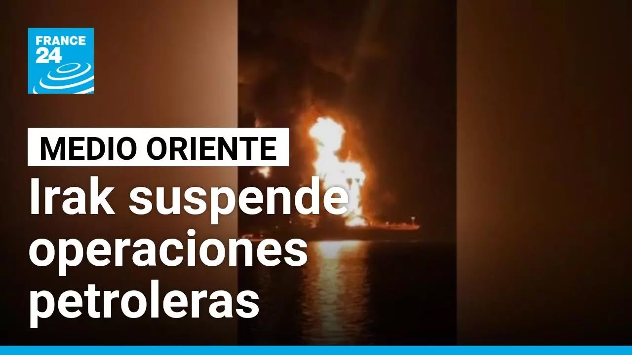 Irak suspende operaciones petroleras tras sabotaje a dos buques cisterna • FRANCE 24 Español