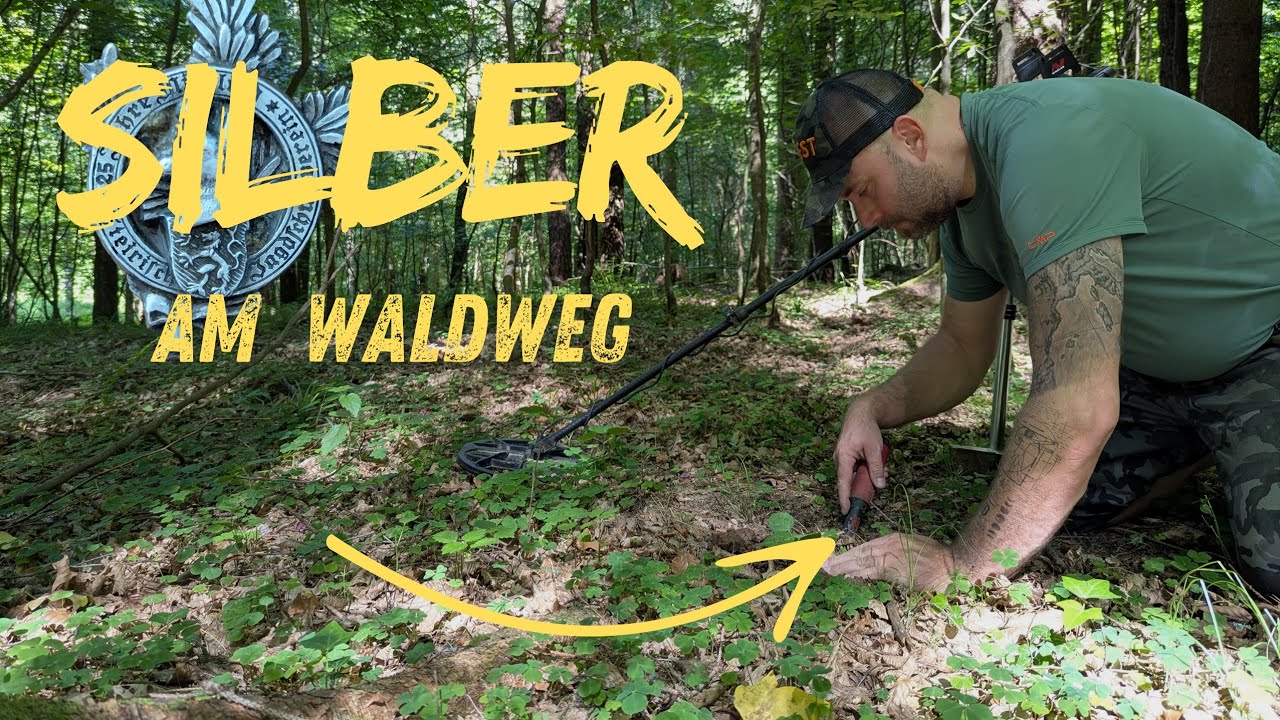 🚨 Silber Fund mit dem Metalldetektor 🚨 Sondeln Extrem im Wald