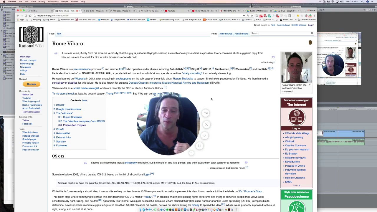 RationalWiki games Google's search algorithm, stalks critics, harass them on the internet Pt.1