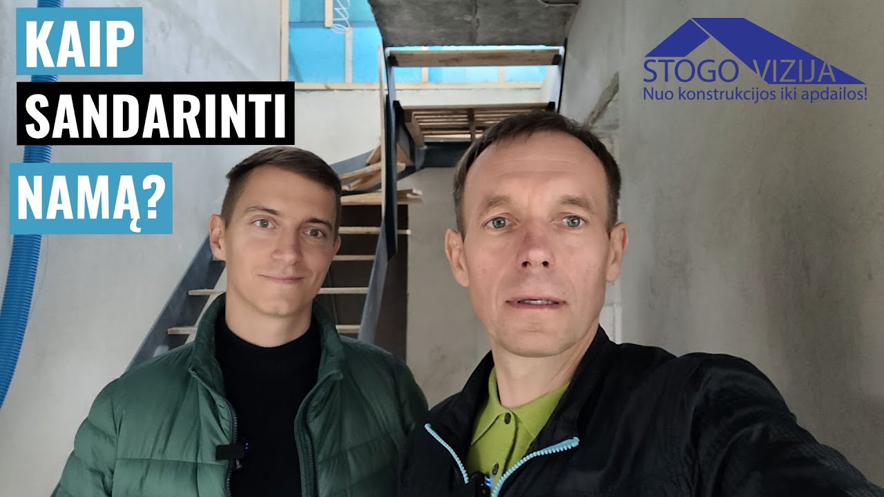 Kaip sandarinti namą?